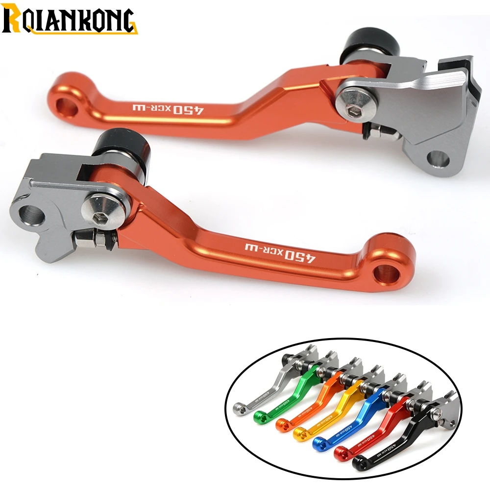 

With LOGO 450XC-F Motorcycle CNC Pivot Brake Clutch Levers Dirt Bike For KTM 450XC-W/XCR-W (SIX DAYS) 07-13 450XC-W 2014-2016