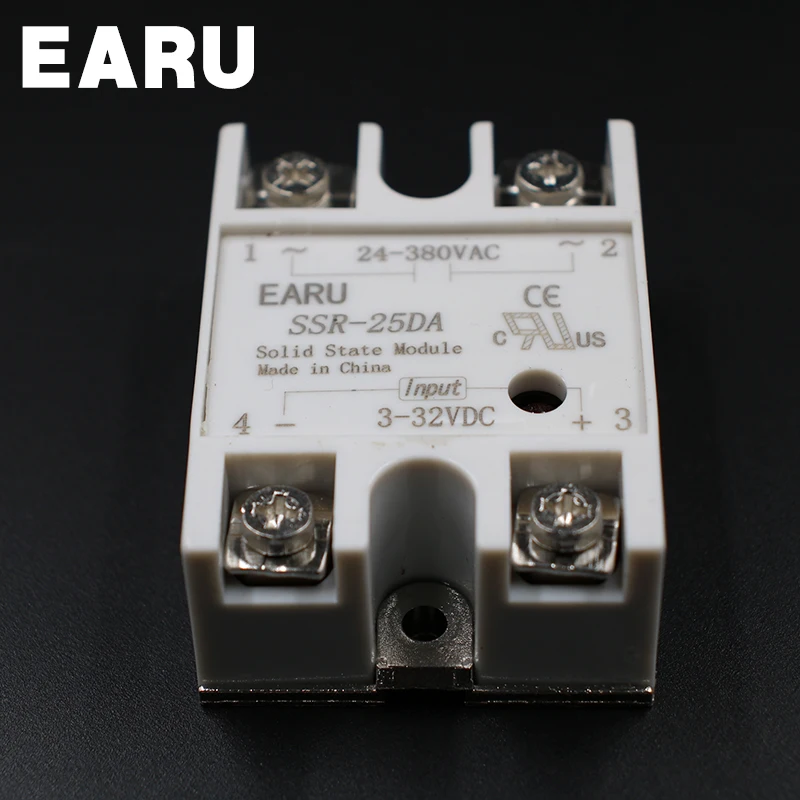 250V 25A SSR 25 DA твердотельный релейный модуль Новый 25DA хорошо для ПИД регулятора