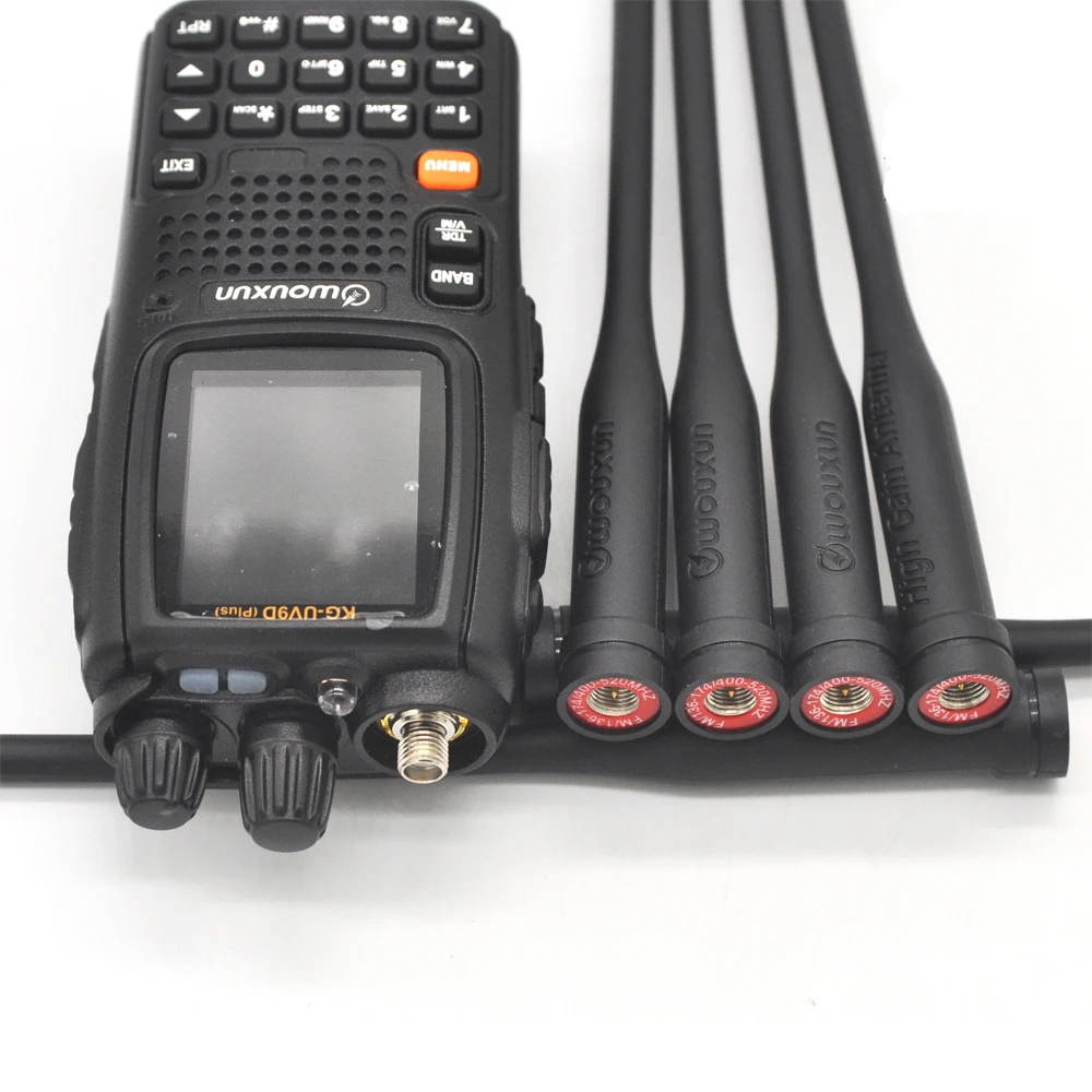 YIDATON для 1 pices Wouxun KG UV9D walkie talkie с высоким коэффициентом усиления длинная антенна SMA