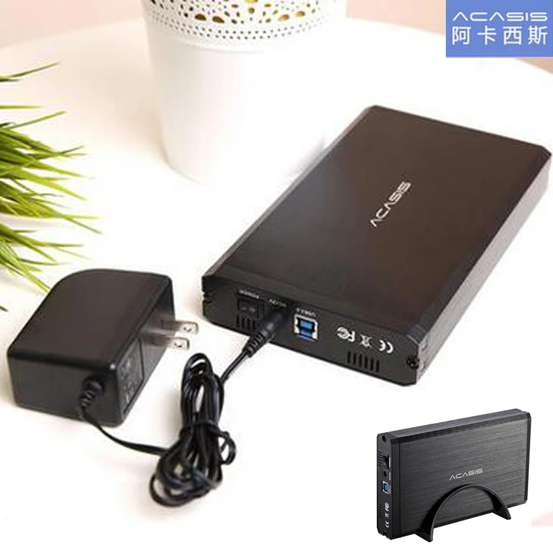 

ACASIS BA-06US USB 3.0 HDD Enclosure Support 6TB SATA Interface 3.5 inch Hard Drive Case aluminum alloy Mobile hard disk Box