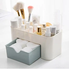 Plastic Multifunctional Plastic Desktop Organizer Drawer Jewelry Case Cosmetics Cotton Swabs Holder Makeup Organizer Storage Box Plastic Multifunctional Plastic Desktop Organizer Drawer Jewelry Case Cosmetics Cotton Swabs Holder Makeup Organizer Storage Box