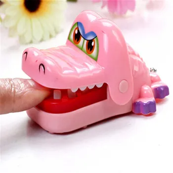 

New Children toy kids gift bite the hand crocodile lanyards crocodile pendant toy trick funny toy CC2227 #10