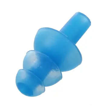 

Wholesale! Pair Swimming Dive Flexible Silicone Ear Plugs Earplug Blue