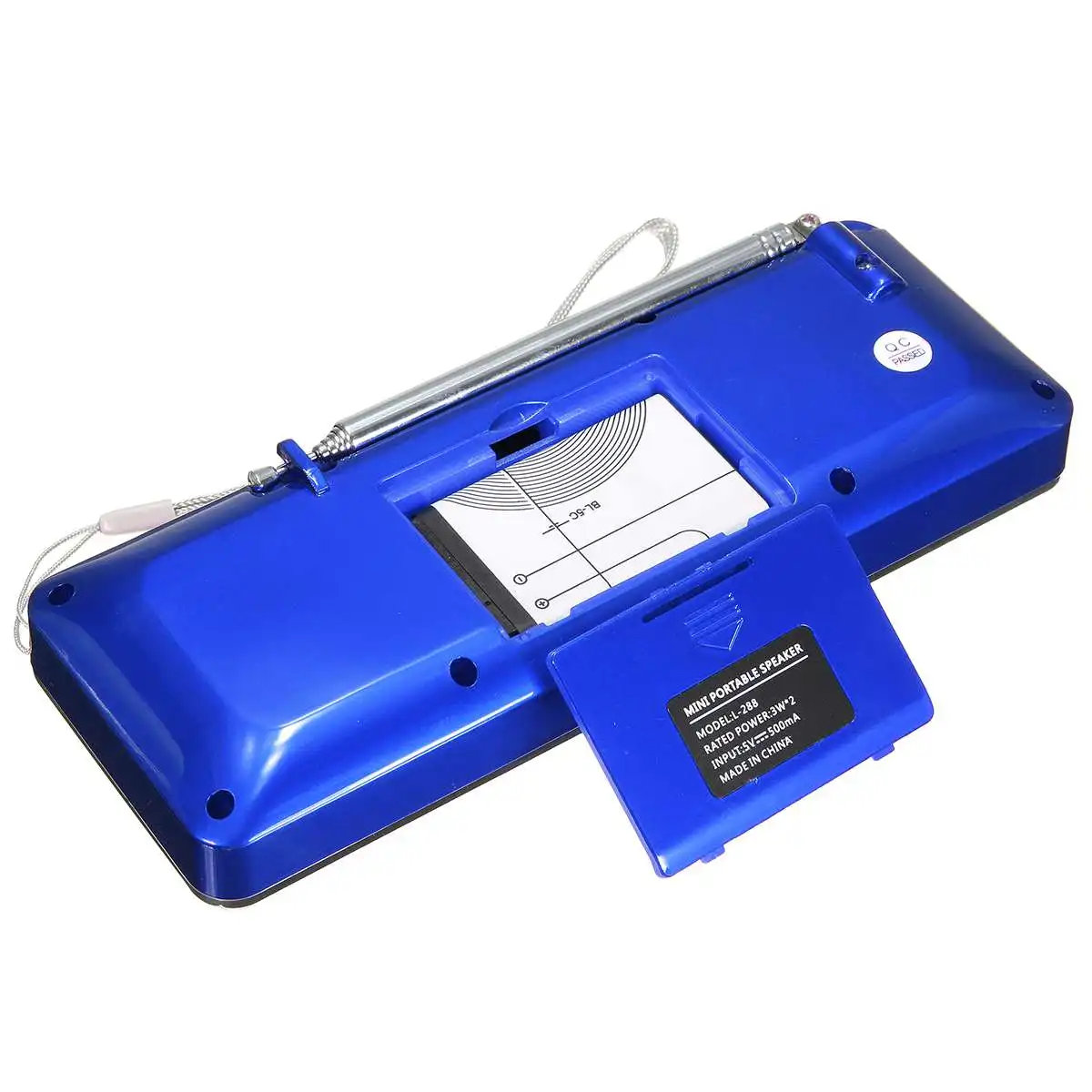 Высокое качество lcd FM радио мини портативный стерео динамик MP3 музыкальный плеер Micro TF карта USB звуковые колонки AUX DC 5 В