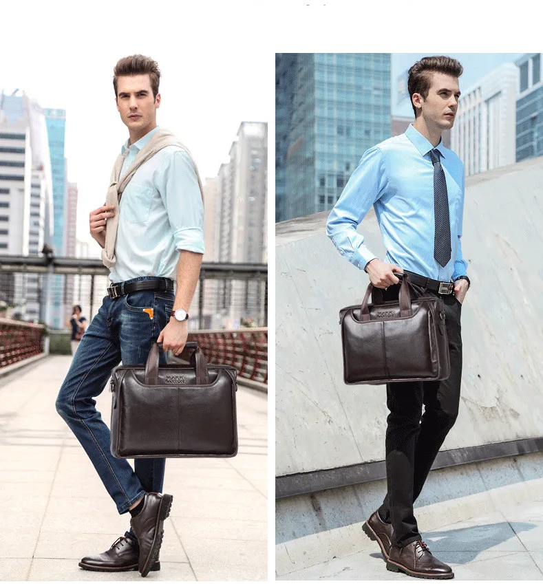 genuine leather briefcase (3)