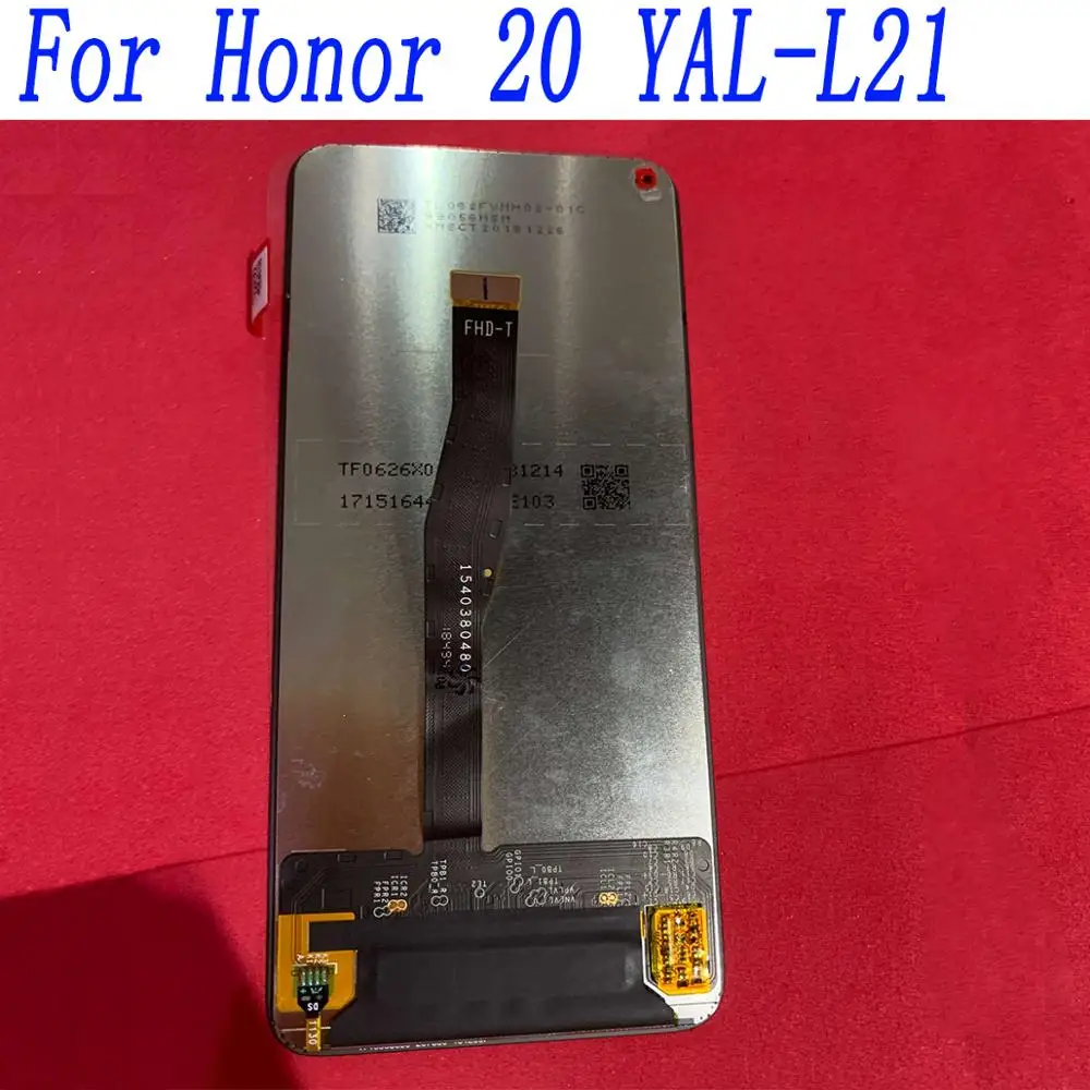

6.3 inch Original Full LCD DIsplay+Touch Screen Digitizer Assembly For Huawei Honor 20 YAL-L21 / Honor 20 pro YAL-L41