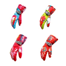 Спортивные Новые мужские и женские водонепроницаемые ветронепроницаемые перчатки на открытом воздухе одиночные и Двойные лыжные перчатки для взрослых альпинистские перчатки