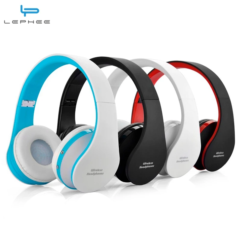 

Wireless Bluetooth Headphones Foldable Headset 3D Stereo HIFI Monitor Headphone On-Ear Headset Voice Control Microphone 3.5mm
