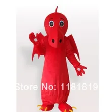 Талисман красный Птерозавр динозавр талисмана обычай Необычные костюмы аниме Cospaly комплекты Mascotte Необычные платье карнавальный костюм