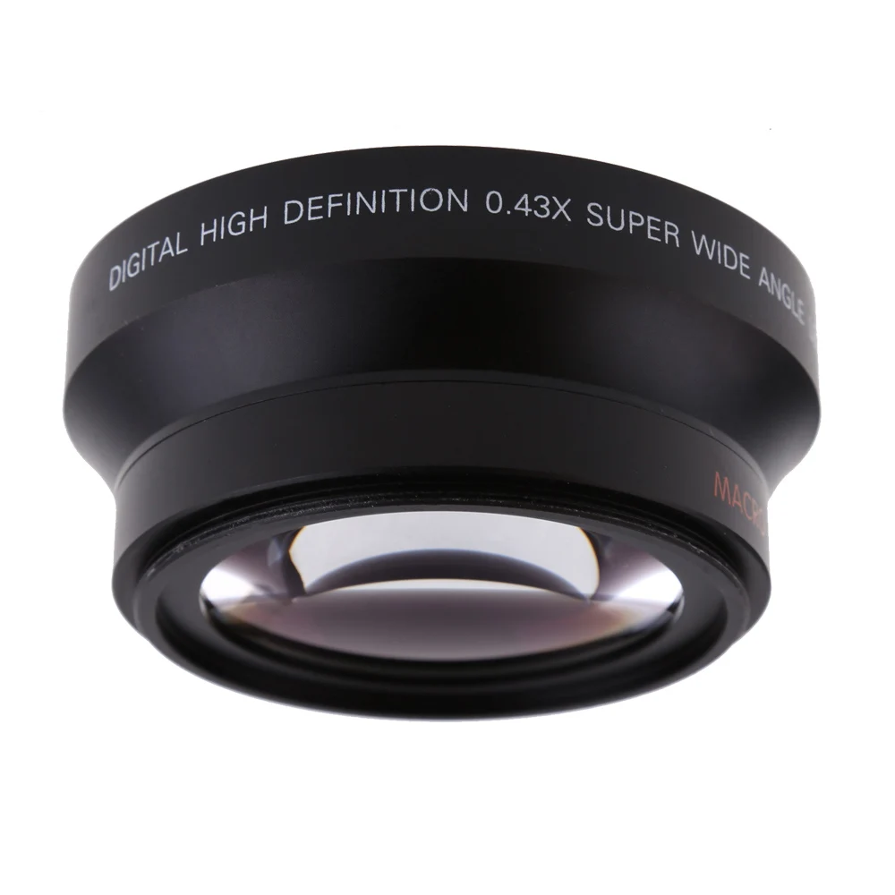 67mm 0.43x wide angle lens 