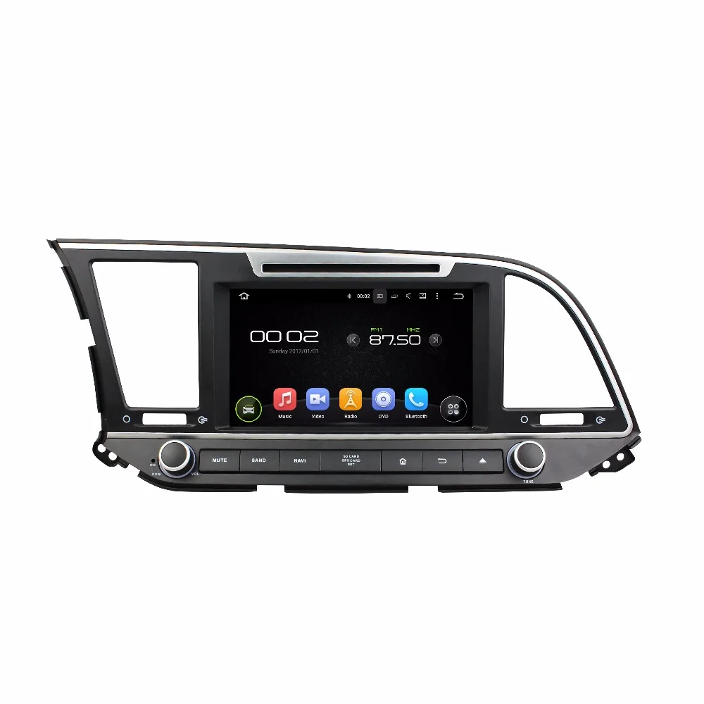 

Navirider CAR DVD Android 8.0.0 8-core touch screen car stereo for Hyundai Elantra 2016 2017 radio usb gps multimedia head unit