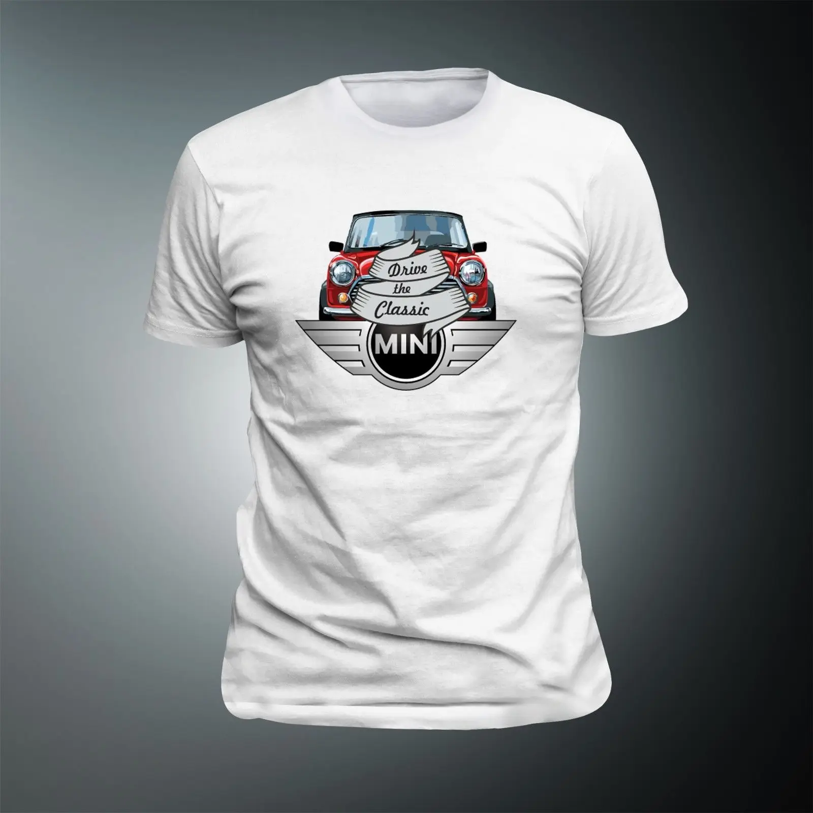 Новая летняя крутая футболка немецкий автомобиль футболка Мини Мотор Купер S Gebraucht Cabrio Technische Daten хлопковая футболка