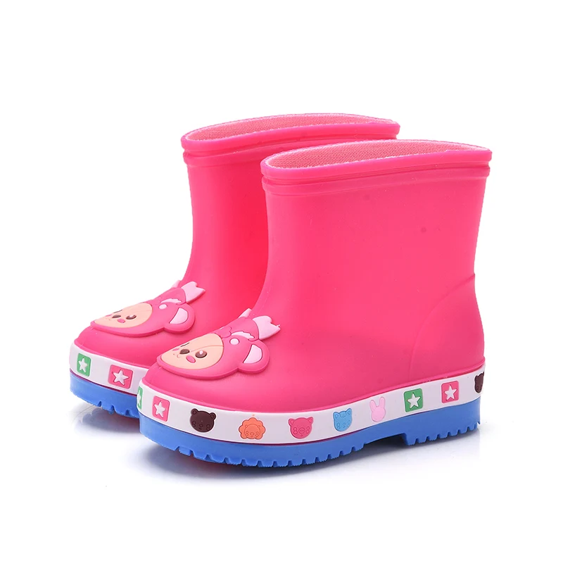 Maggie's Walker Child Baby Cartoon Rain Boots Boy Girl Water Overshoes