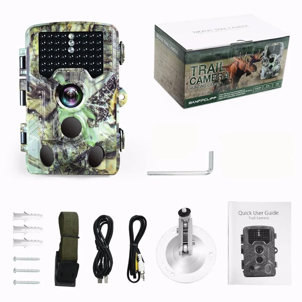 16MP Night vision 2.4LCD Hunting Wild Camera H881 Photo Trap 1080P IP56 Waterproof Infrared Trail camera 5