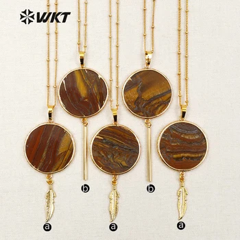 

WT-N1104 WKT 2018 Vintage Women Necklaces Pendant with Metel Plated Decoration Female Jewellery for Party 18 inch