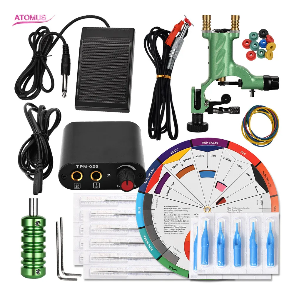 

Tattoo Machine Set Rotativa Kits Tools Tatuagem Rotary Profesional Rotatory Machine De Tatouage Rotative Set Tatoo Tatuajes Kit