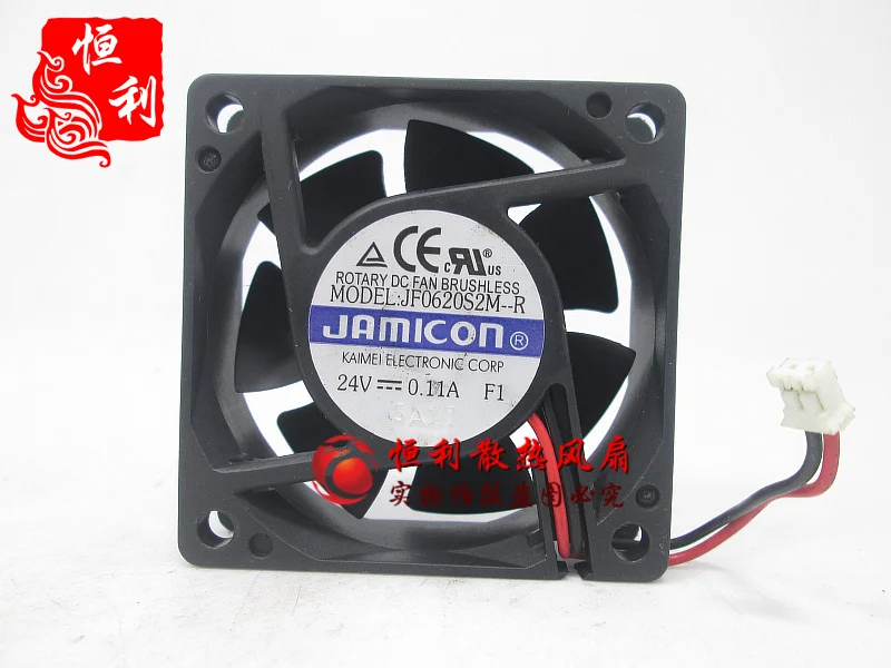 Вентилятор охлаждения сервера JAMICON JF0620S2M R 24 В постоянного тока 0 11 А 60x60x20 мм 2