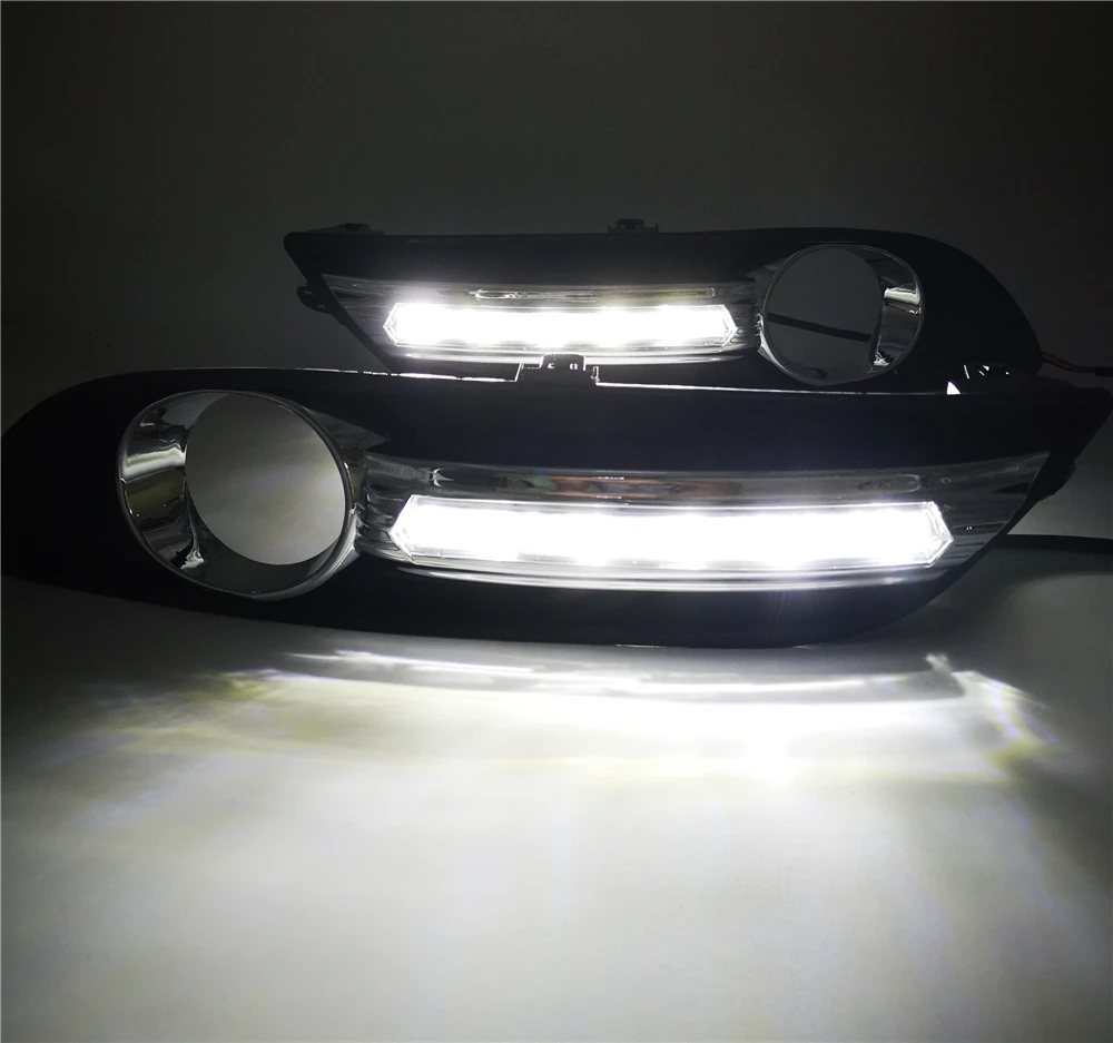 Автомобильная проблесковая 1 пара светодиодный для Nissan Sentra Sylphy 2012 2013 2014 2015 DRL