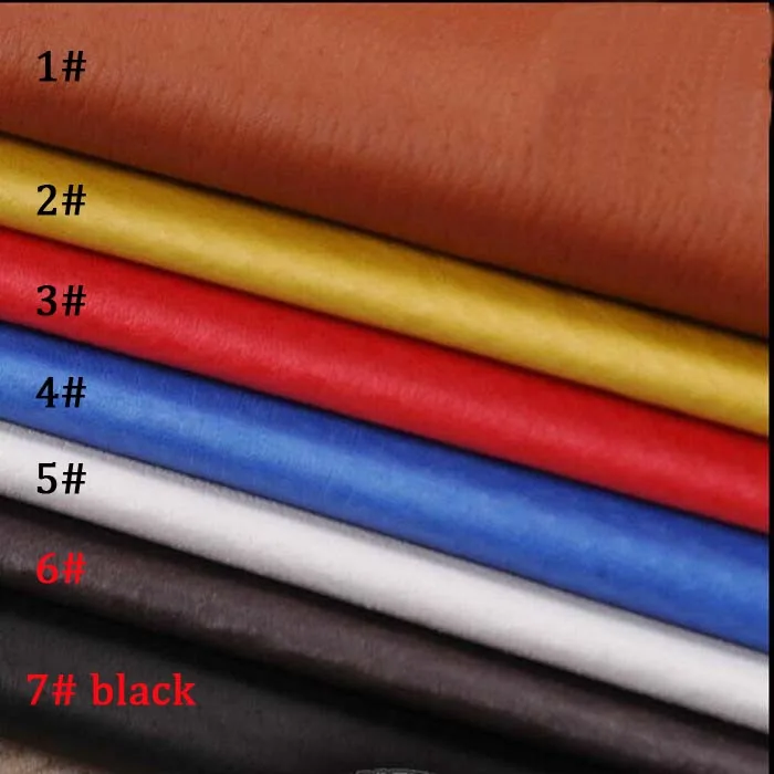 

7 colors Genuine Pig grain skin leather material sale by whole piece