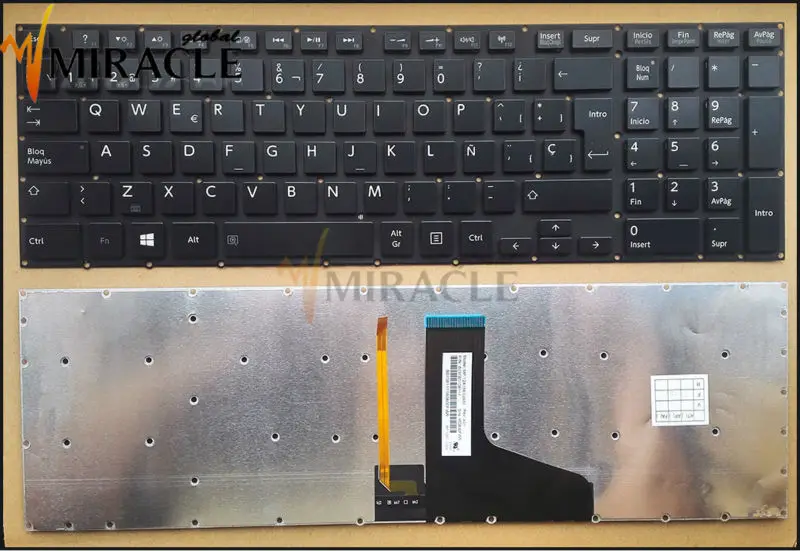 Ремонт You Life Клавиатура для ноутбука Toshiba Satellite P50-B P55t P55-A P55t-A P50-A P70 P70T P75 P75T Испания