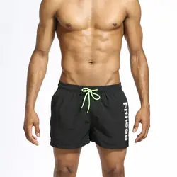 Мужские летние спортивные шорты дышащие повседневные быстросохнущие пляжные шорты с эластичной резинкой на талии TH36