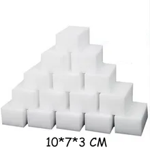 nanjibao Genuine 100 Pcs/lot 10*7*3 CM Magic Sponge Eraser Melamine Office Kitchen Bathroom/Dish Washing Wholesale