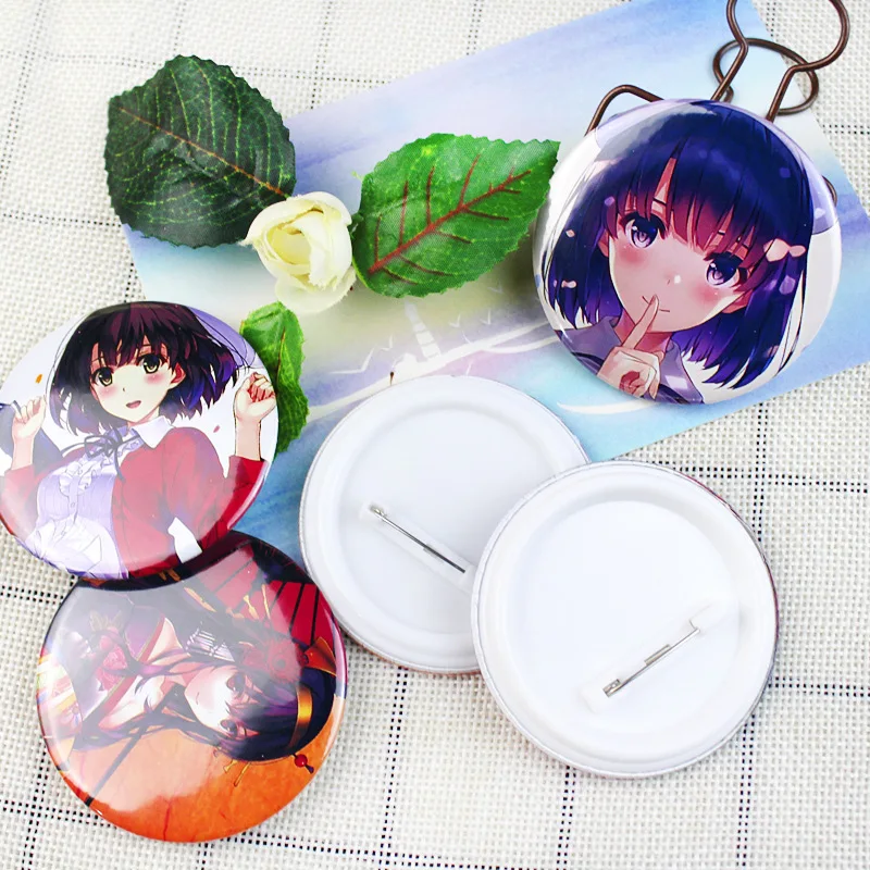 Аниме Saenai Heroine No Sodatekata значок косплея японская мультяшная фигурка броши булавка