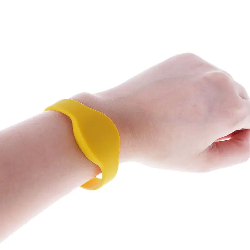 125khz EM4100 TK4100 Wristband RFID Bracelet ID Card Silicone Band Read Only Access Control Card-