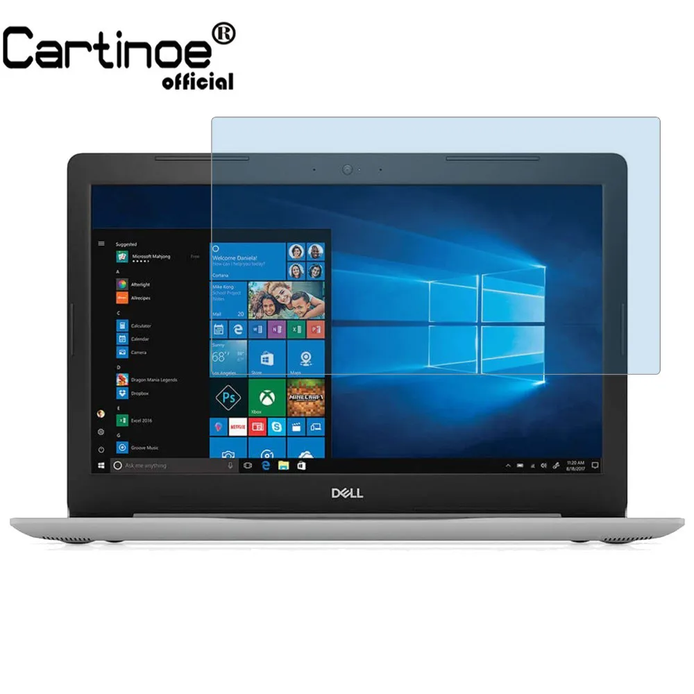 Cartinoe 15 6 дюймов Защитная плёнка для экрана ноутбука Dell Inspiron 5000 ноутбук