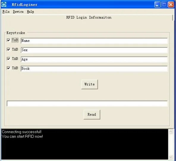 RfidLoginer Passowrd Manager SSO(одиночный вход) с помощью rfid-карты/Read Sector или Block/YHY201A набор инструментов