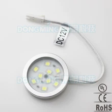 Светодиодный точечный светильник 12 в 1 Вт для кухни под шкаф для домашнего декора Точечный светильник с креплением на поверхность настенный шкаф мебель светодиодный светильник