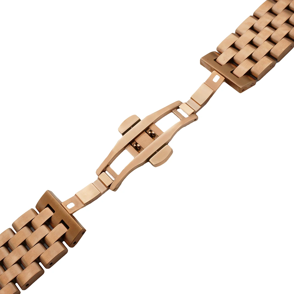 Ремешок для часов из нержавеющей стали 20 мм 22 мм для Pebble Time/Round/steel/Bradley Timepiece Quick Release Strap Loop Belt Bracelet