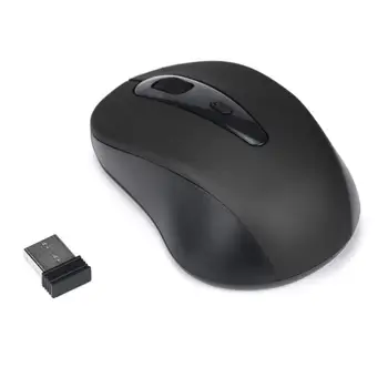 

HOT KOOP 2.4GHz Wireless Mouse Professionele Draadloze Muis USB Optical Scroll Mice for Tablet Laptop Computer Finest#30