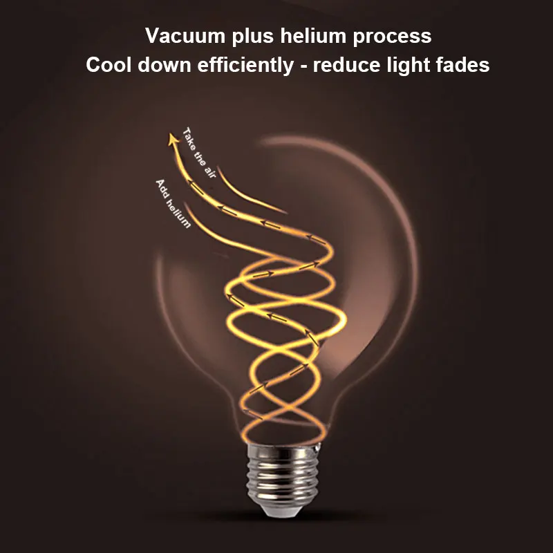 Светодиодный светильник в стиле ретро Gitex E27 220 В 2 Вт 4 6 8 Вт|filament light e14|led filament lightled