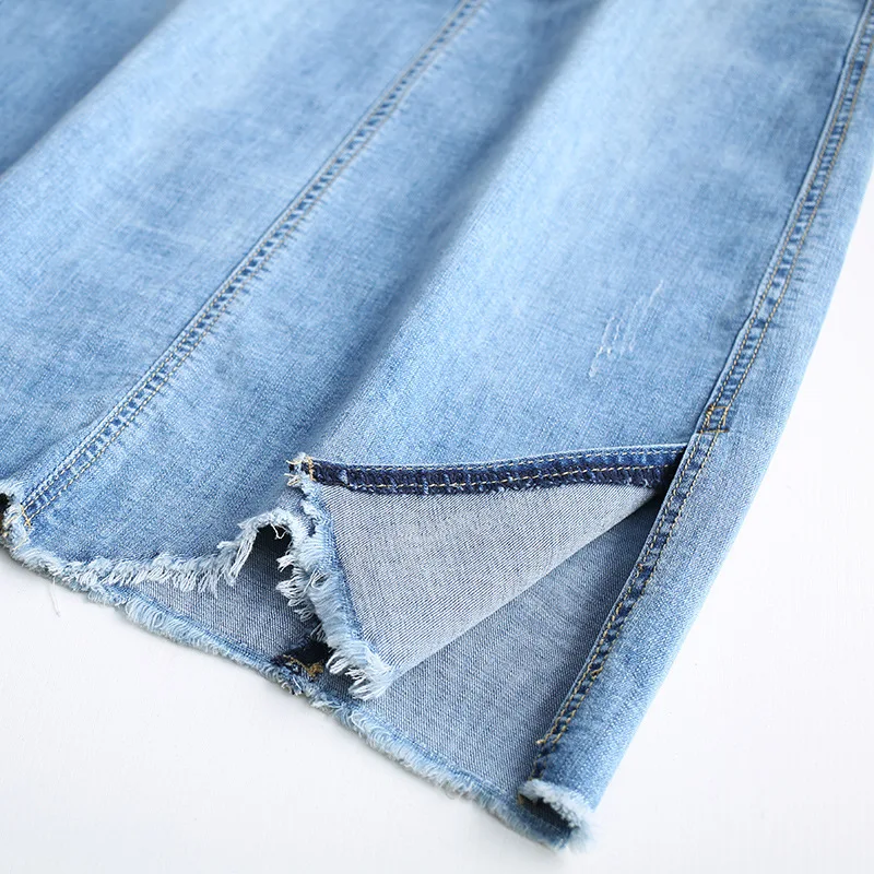 High Summer Thin Word M Long Was 4xl Waist Women 2019 Split New Denim Girl In Women's Section Skirt Female The 1257 A 0qvw4tSw