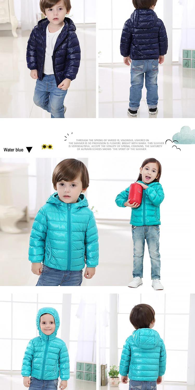 Crianças para Baixo Branco para Baixo com Capuz Jaquetas de Inverno para Meninos Cabolsa de Inverno Jaquetas Novo Pato Crianças Meninas Ultra Leve Portátil 2020 90% 14 Casacos e Parkas