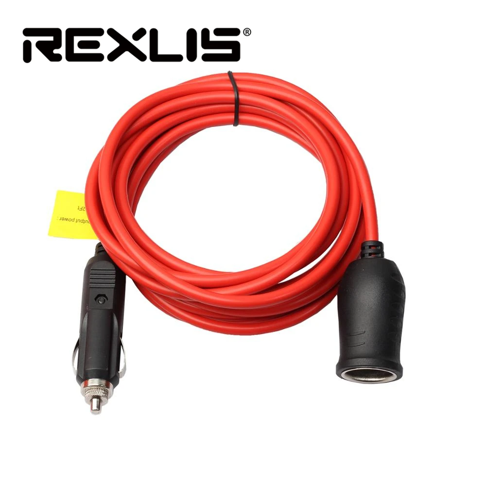 RESLIS 12V 24V 3.6M Car Cigarette 