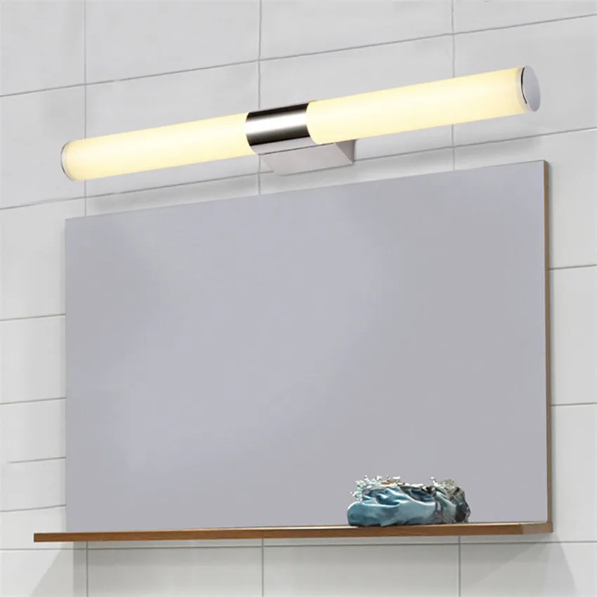

Fashion Bathroom Led Mirror Light Wall Sconce Lighting Fixtures Bedroom Makeup Simple Wall Lights for Home