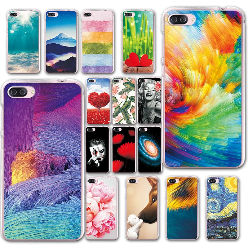 

Flowers Painted Phone Case For Asus Zenfone 4 Max Soft Silicone Back Cover 4Max ZC554KL Novelty Capa 4Max ZC520KL