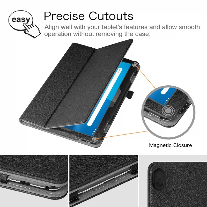 Защитный флип-чехол из искусственной кожи с зернистой текстурой для samsung Galaxy Tab 2, 10,1 дюймов, GT-P5100, P5110, P5113, умный чехол для планшета+ пленка+ ручка