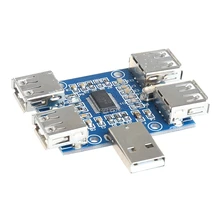 DC 5 V usb-хаб USB2.0 концентратор 4-женский Док-станция USB плата расширения Модуль и Прямая поставка