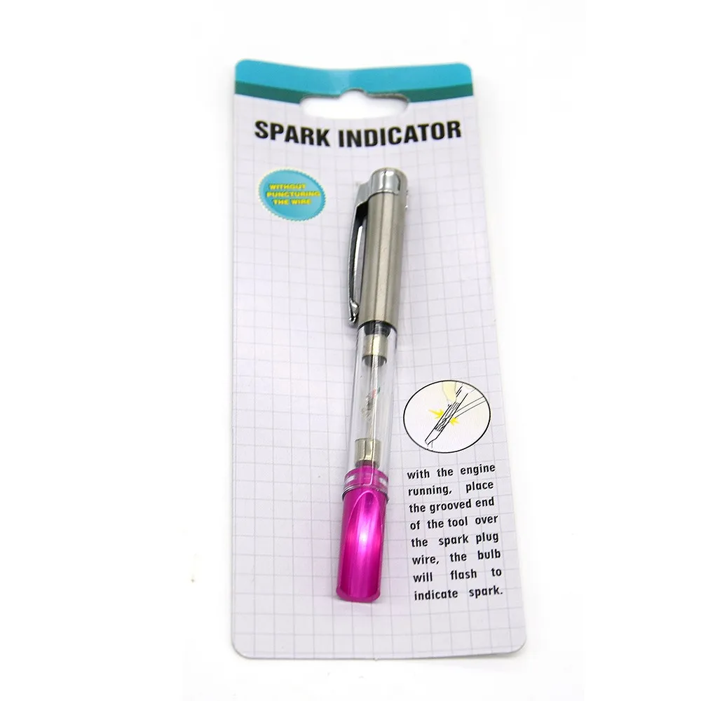 Ignition Spark Indicator Auto Car Test tester Ignition Spark Indicator Plugs Wires Coils Diagnostic Tool fit for all car