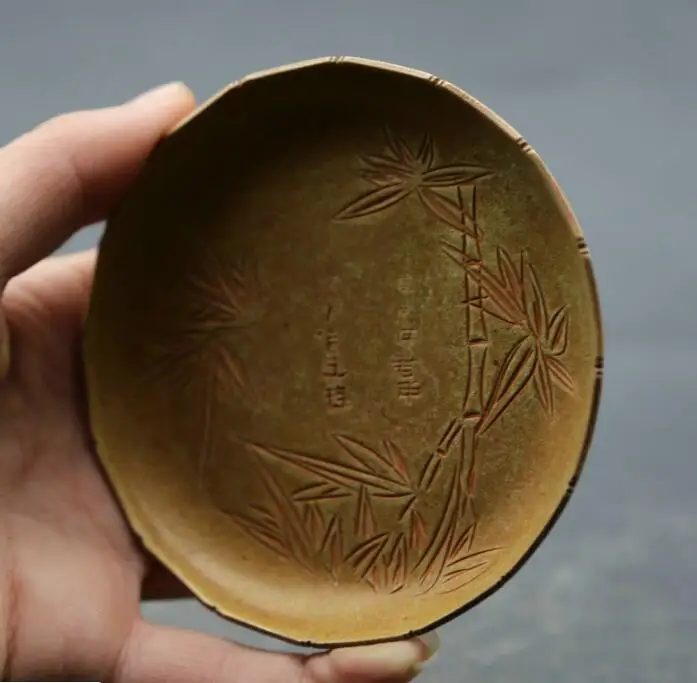 3 9 "собирает китайские фэншуй бронзовые Довольно бамбуковые Zhuzi богатство