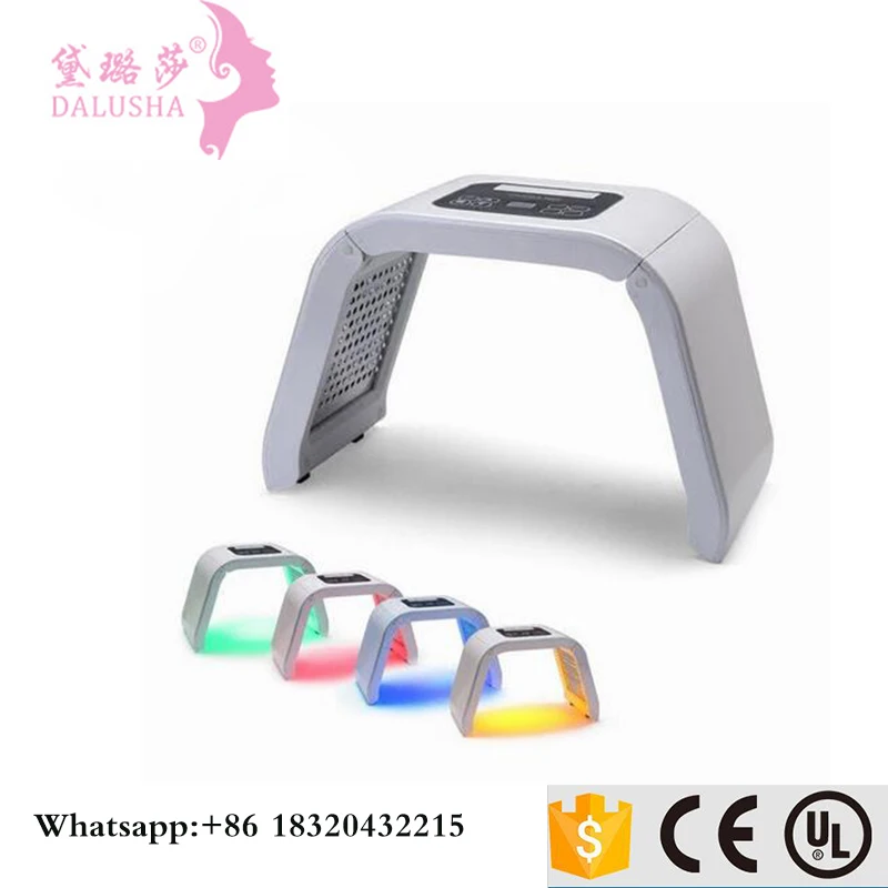 

Professional Omega Red/Blue/Green/Yellow 4 colors LED Light Therapy PDT Machine for /Acne Treatme