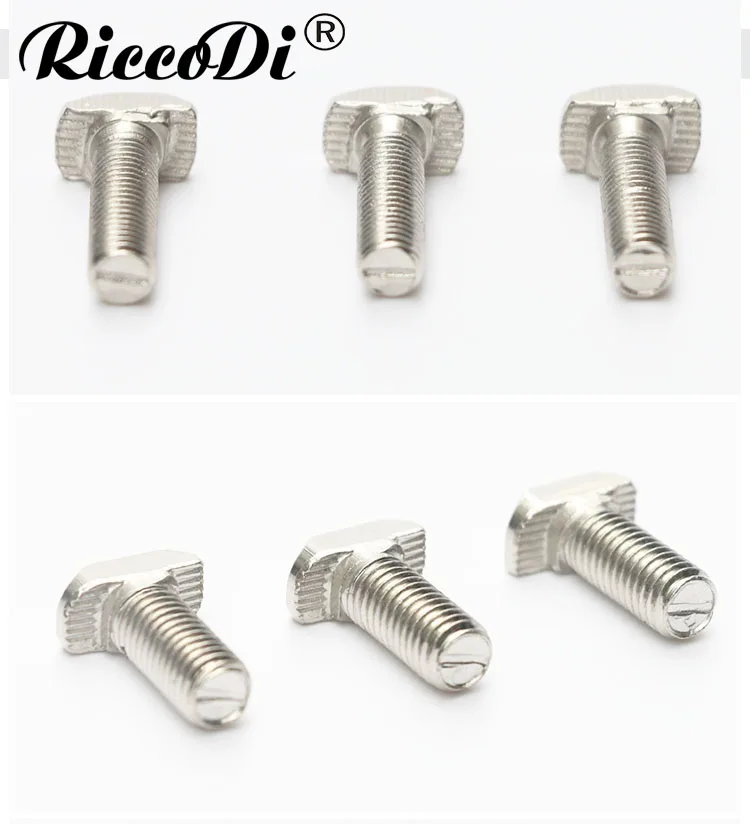 

European Standard M8 40 T-Shapep T-Style T Head Screw Bolts Stainless Steel Screw