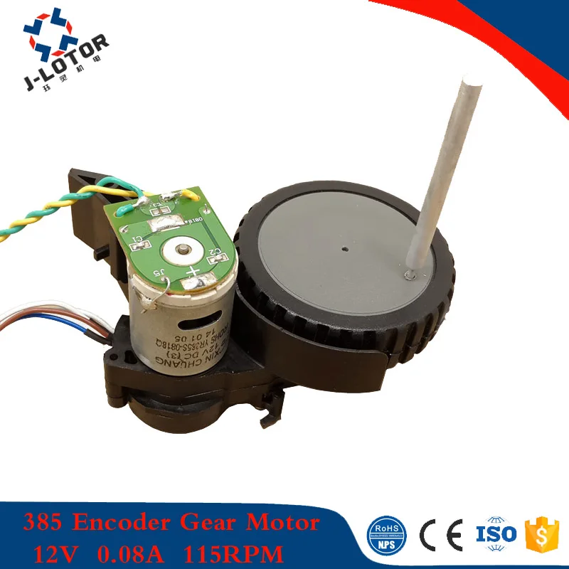 

Wheel 3 stage deceleration motor Encoder speed measuring motor Decelerating motor hand generator DIY Hand power generator