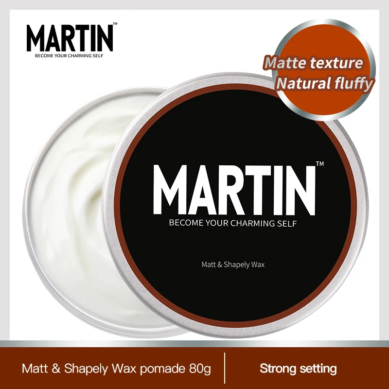 Professional Fashion Hair Mud Pomade Strong styling hair wax mens pomade Professional Fashion Hair Mud Pomade Strong styling hair wax mens pomade