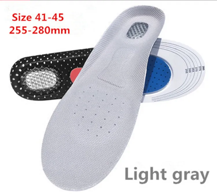 Plus Size Silicone Arched Insoles Multi-Sport Orthotic Insole Comfort Sweat Deodorant Massage Shock Absorber Basketball Insoles (7)