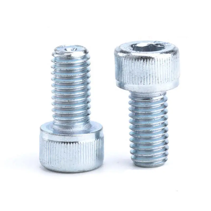 M2 Hex socket Screw Allen Cylinder head Knurled Bolt 12.9 Grade Screws