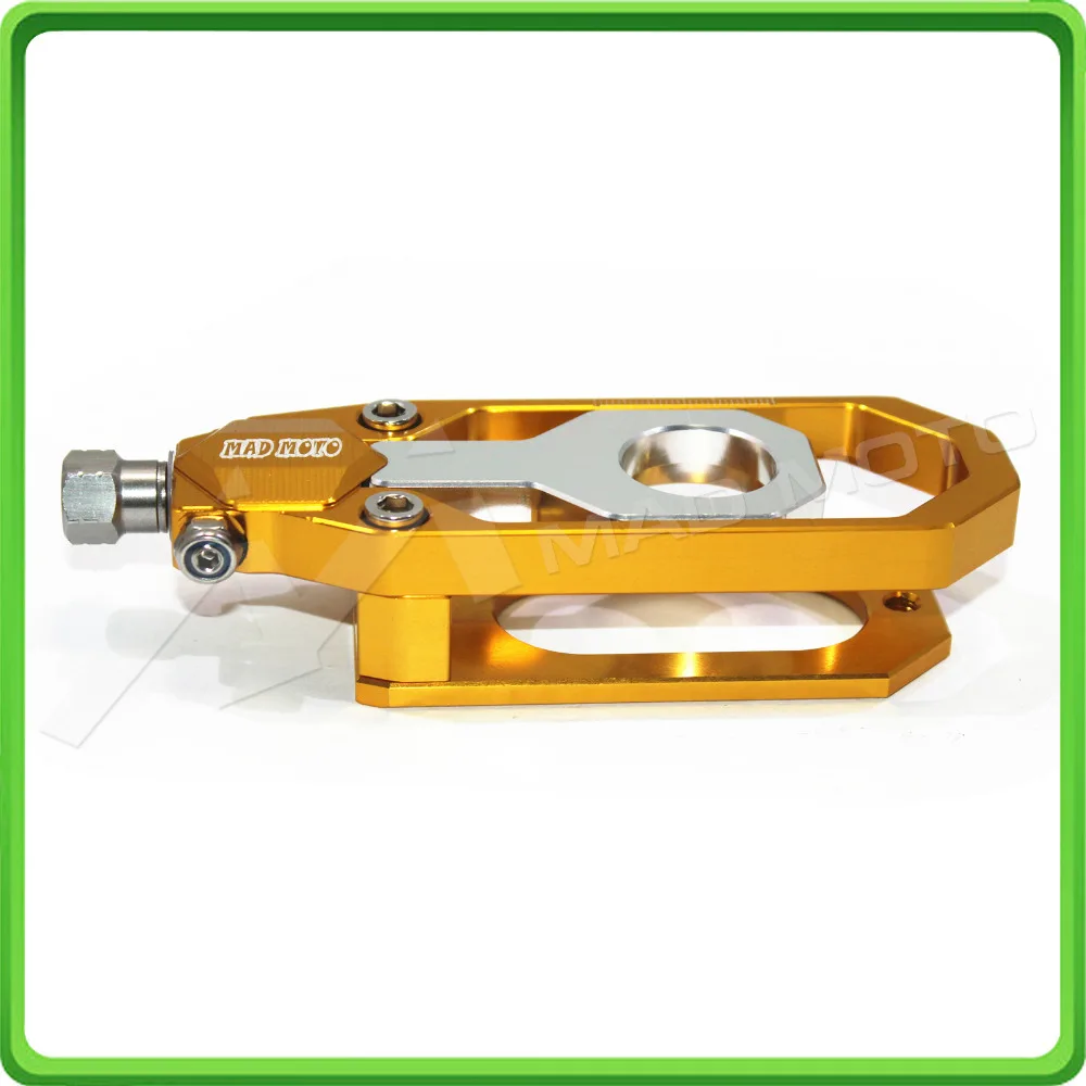 Натяжитель цепи мотоцикла Регулятор пригодный для YAMAHA R6 YZF-R6 2006 2007 2008 2009 2010 2011 2012 2013 золотистого и серебристого цветов; Цвет